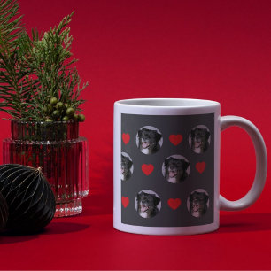Custom Loved Floating Faces Coffee Mug