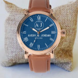 Custom lover name initial monogram Personalized  Watch<br><div class="desc">Personalized watch with the name of the lover, the initial of the monogram Create your own custom brand luxury watch with Burgundy luxury elegant couple Monogram Watch. Timeless elegant watch dial design with fine indexes. Add your own custom monogram, custom name, designer name, initials, year of birth, logo, icon, photo...</div>