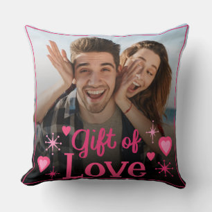 Custom Lovers Picture gift of love valentine's day Cushion