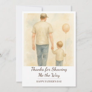 Custom Loving Father and Child – Father’s Day Gift Invitation