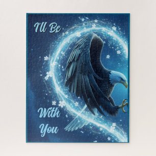Custom Loyalty Jigsaw Puzzle Eagle Heart 1