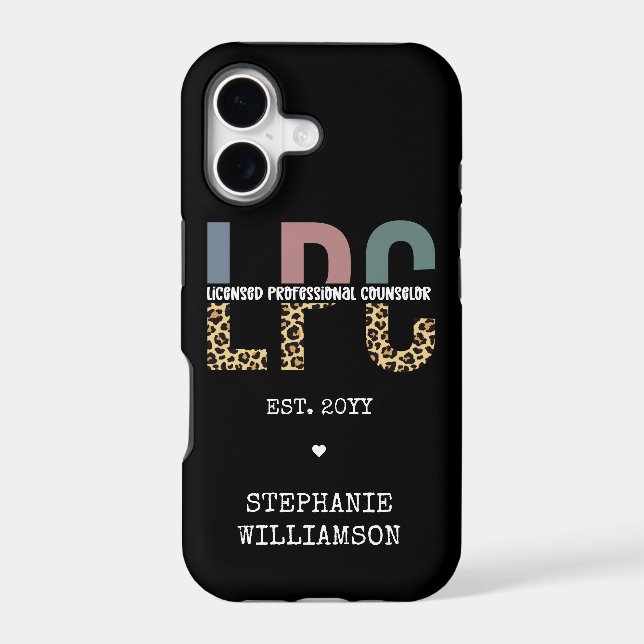 Custom LPC Licensed Professional Counsellor Gift (Back)