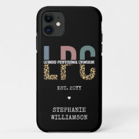Custom LPC Licensed Professional Counsellor Gift