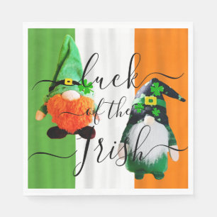 Custom LUCK OF THE IRISH St Patrick Day Decoration Napkin