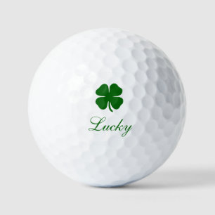 Custom Lucky Clover Golf Balls