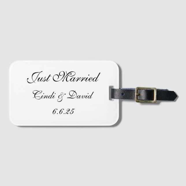 Custom Luggage Tag (Front Horizontal)