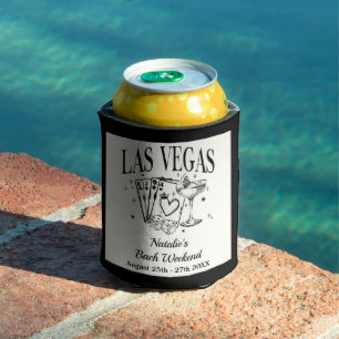 Custom Luxe Las Vegas Bachelorette Party Can Cooler
