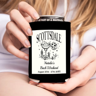 Custom Luxe Scottsdale Bachelorette Party Can Cooler