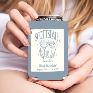 Custom Luxe Scottsdale Bachelorette Party Can Cooler