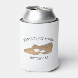 Custom Lyrical Shoe Dance Studio Souvenir Swag Can Cooler