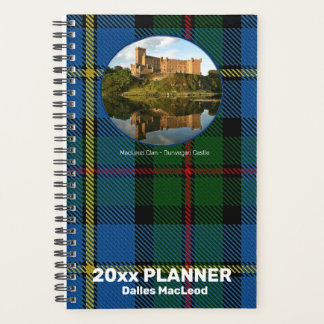 Custom MacLeod Clan Dunvegan Castle Monthly Weekly Planner