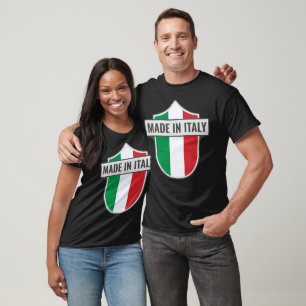 Custom Made In Italy Crest T-Shirt
