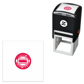 Custom "Made in Portugal" Certified Quality Self-I Self-inking Stamp