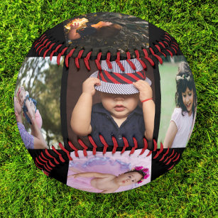 Custom Made Personalised One of a Kind 10 Photo Baseball