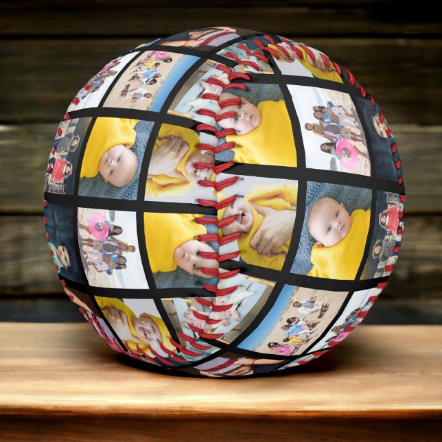 Custom Made Personalised One of a Kind 10 Photo Baseball (Creator Uploaded)