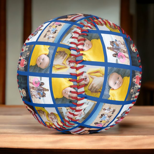 Custom Made Personalised One of a Kind 10 Photo Baseball (Creator Uploaded)