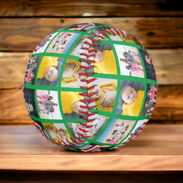 Custom Made Personalised One of a Kind 10 Photo Baseball (Creator Uploaded)