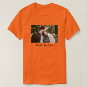 Custom Made Photo And Text Personalised T-Shirt