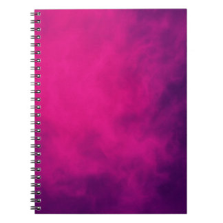 Custom Magenta Spiral Notebook