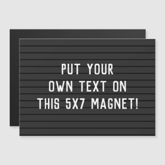 CUSTOM MAGNET - add your text or message