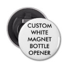 Custom Magnet Bottle Opener Blank Template