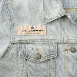 Custom Magnetic Name Tags With Logo