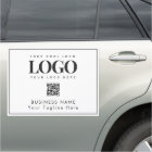 Custom Magnetic Sign Business Logo & Qr Code