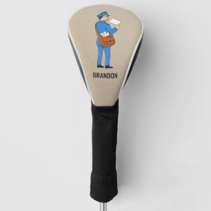 Custom Mailman Retro Letter Carrier Golf Head Cover