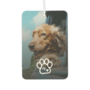 Custom Make Your Own Pet Photo Potrait Monogram Car Air Freshener