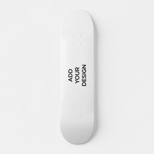 Custom (Make Your Own) Skateboard 7¾" (Front)