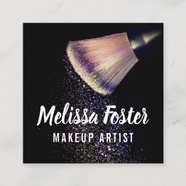 Custom Makeup Artist Business Card (Front)