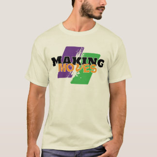 Custom Making Moves Athletic Graphic Art T-Shirt