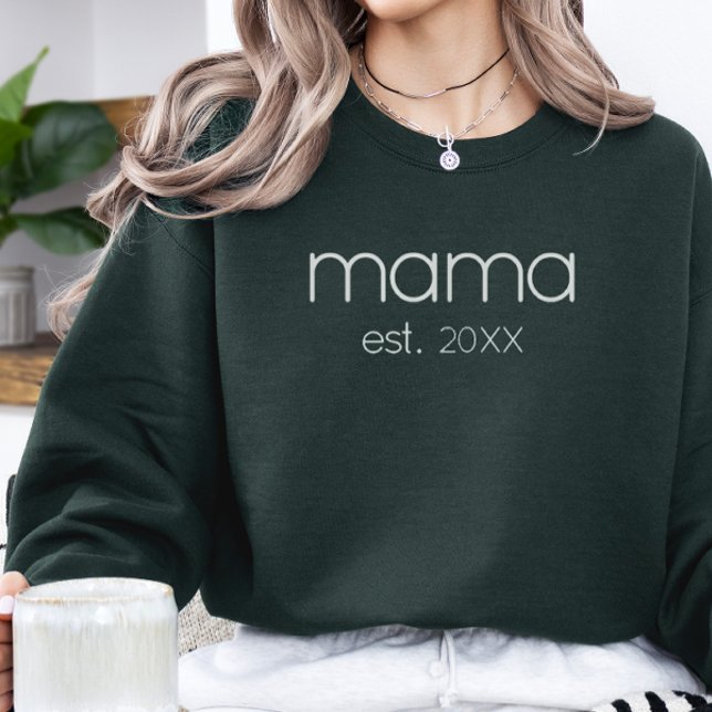 Custom Mama Sweatshirt (Custom Mama Sweatshirt)