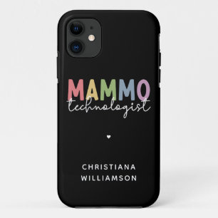 Custom Mammo Technologist Mammography Tech Case-Mate iPhone Case