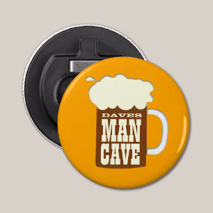Custom Man Cave Beer Bottle Opener