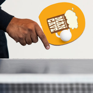 Custom Man Cave Ping Pong Paddle