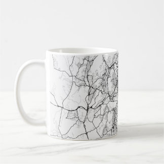 Custom map coffee mug