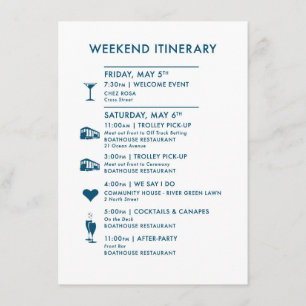 Custom Map Wedding Welcome Card FOR MELISSA