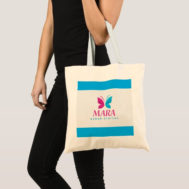 Custom MARA canvas tote bag (Front (Product))