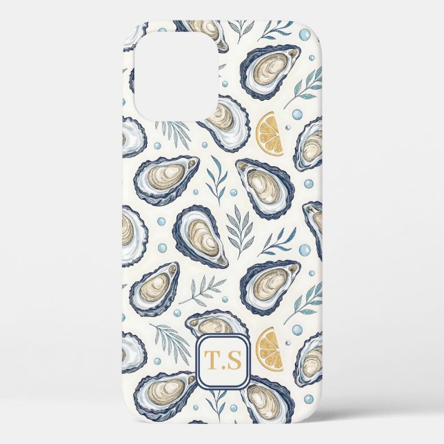 Custom Marine Elega Case-Mate iPhone Case (Back)
