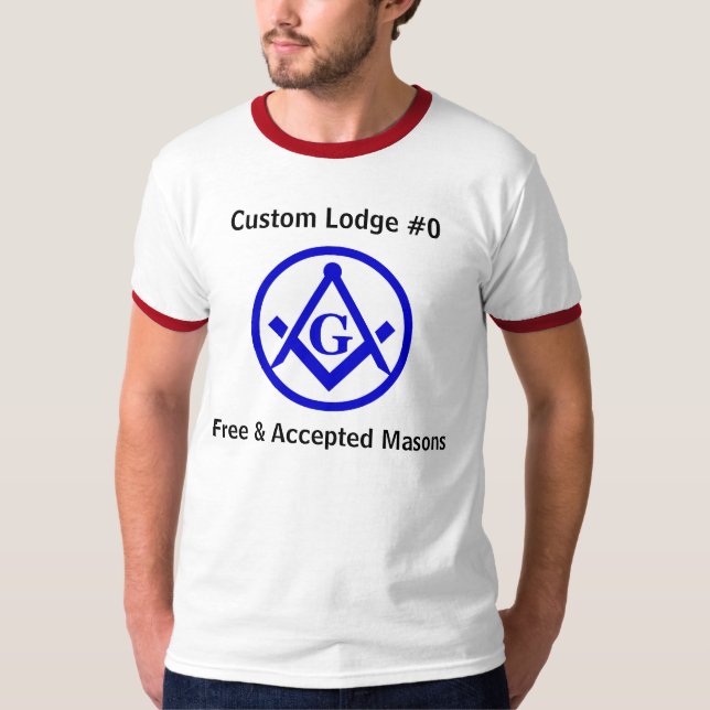 Custom Masonic Lodge Shirt (Front)