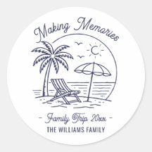  Custom Matching Vacation Family Trip Minimalist