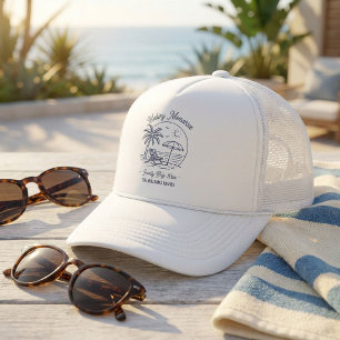 Custom Matching Vacation Family Trip Minimalist Trucker Hat