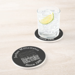 Custom Matchmaker Extraordinaire Coaster