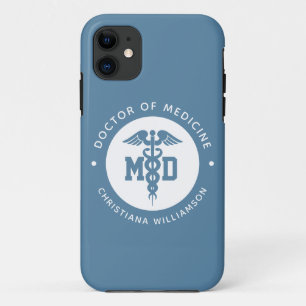 Custom MD Doctor of Medicine Doctor Graduation Case-Mate iPhone Case