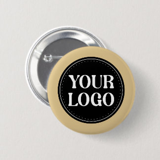 Custom, meaningful, elegant & everlasting 6 cm round badge