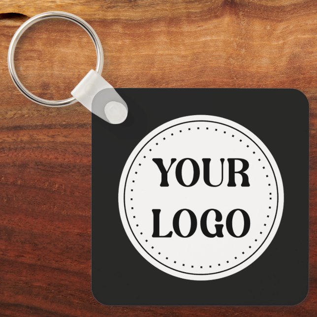 Custom, meaningful, elegant & everlasting button key ring (Front)