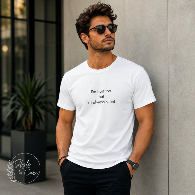 Custom Meaningful Message Stylish Comfort T-Shirt (Custom Meaningful Message Stylish Comfort T-Shirt)