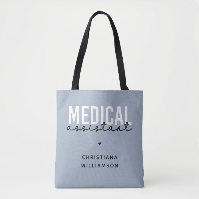 Custom Medical Assistant | Clinical Assistant Gift Tote Bag (Front)