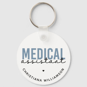 Custom Medical Assistant MA   Clinical Assistant Key Ring
